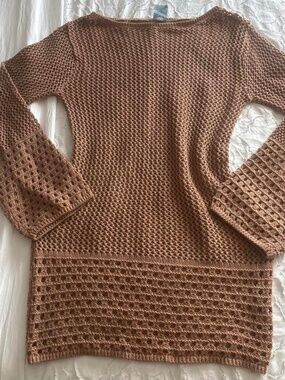 Target Women's Brown and Tan Jumper
